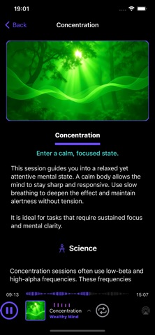 Wealthy Binaural screenshot
