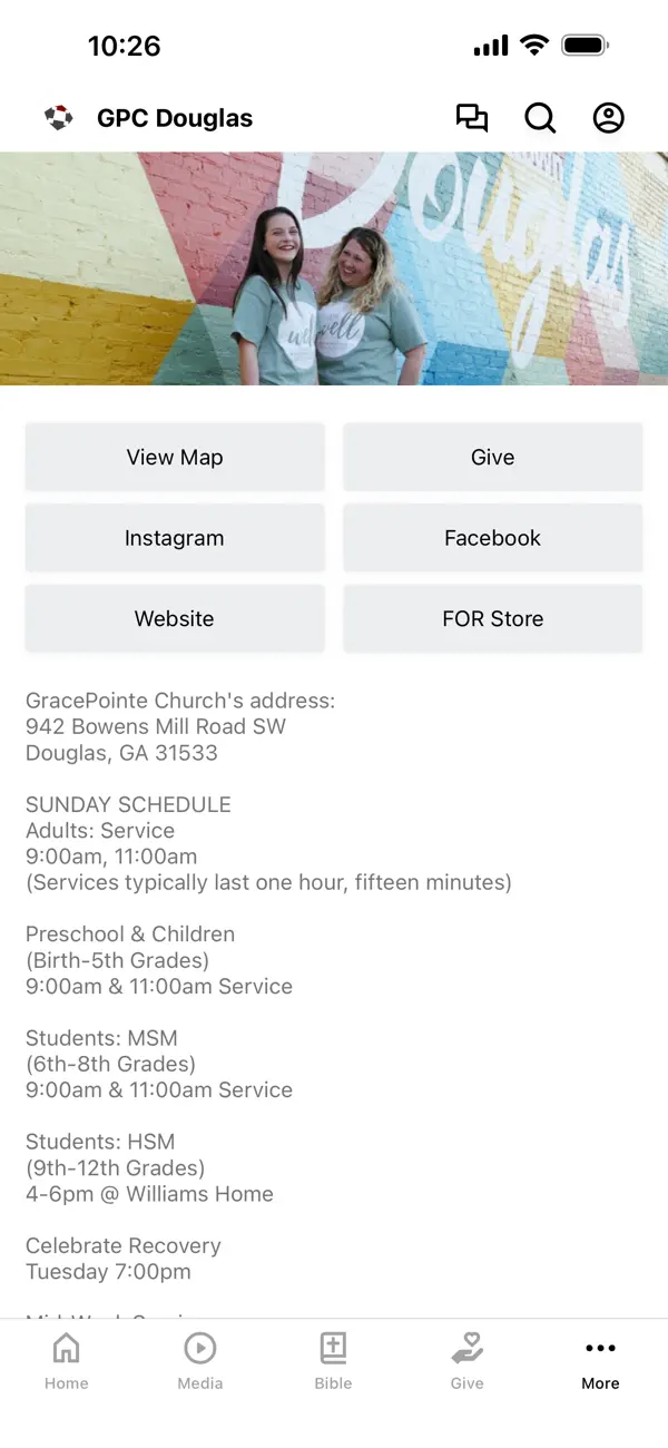 Screenshot #3 pour GracePointe Church Douglas