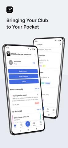ERSC Epic Racquet Sports Club screenshot
