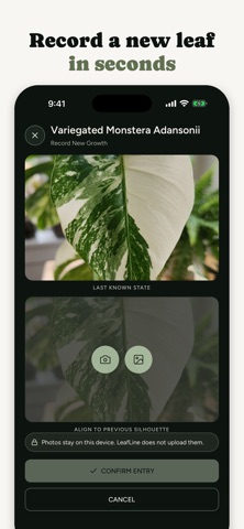 LeafLine: Plant Diary Screenshot 5 of 8