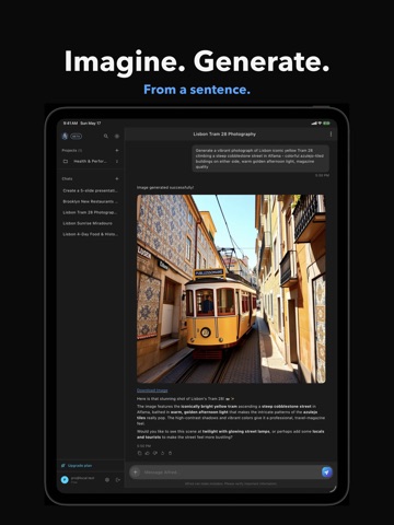 Alfred — AI Chat iPad screenshot