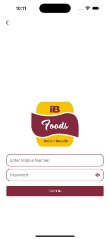 IB Foods screenshot