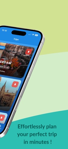 Trip Planner AI: Routly iPhone screenshot
