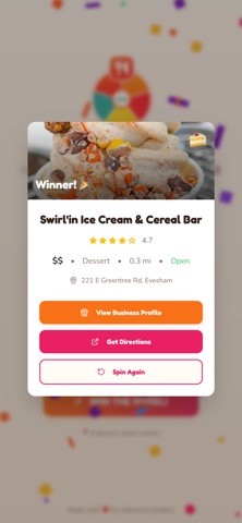 Let's Eat MealWheel Screenshot 3 of 3