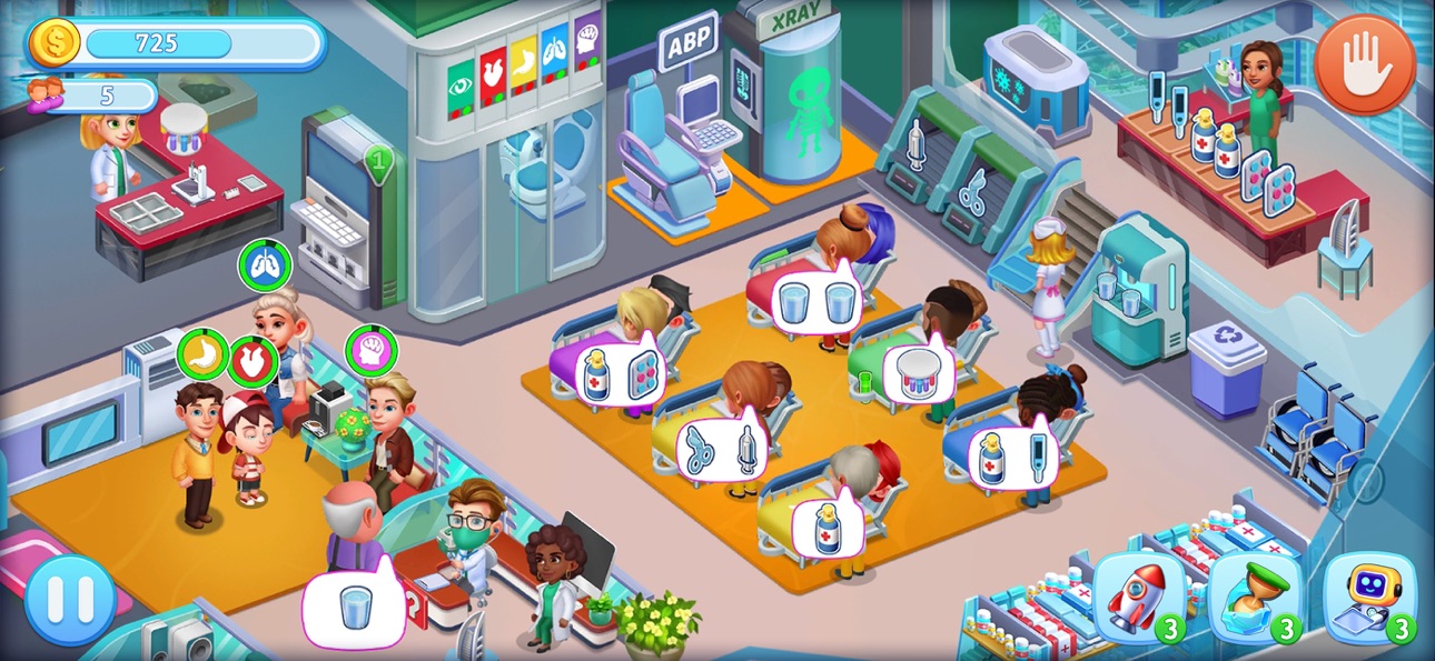 Hospital + Crazy ASMR Clinic Hack screenshot 7 - iOS game interface