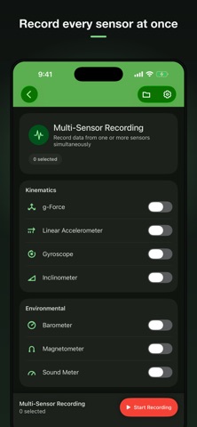 Physics Toolbox Sensor Suite Screenshot 6 of 7