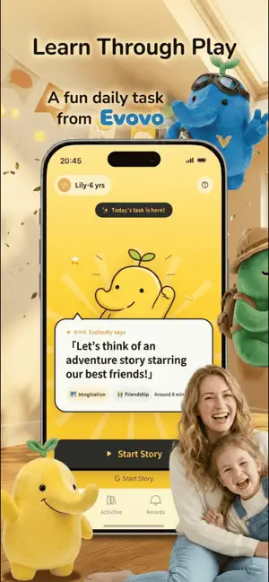 Evovo: Fun Learning Activities screenshot 1