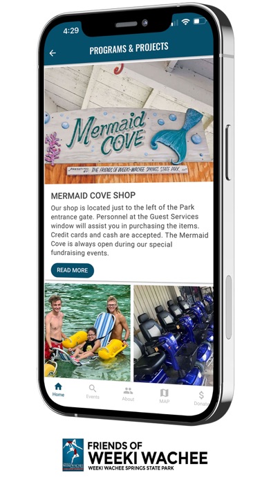 Friends of Weeki Wachee Screenshot
