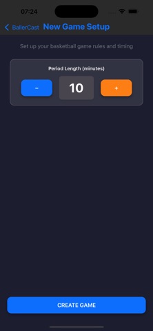 Ballercast screenshot