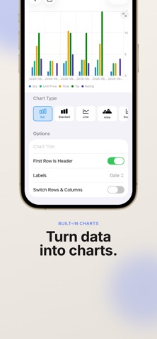 CSV Editor: Smart CSV iPhone screenshot