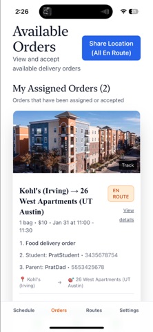 Deeliver screenshot