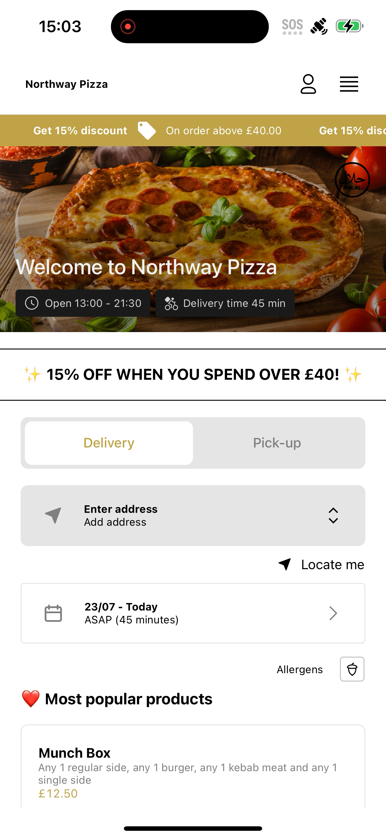 Northway Pizza screenshot 5