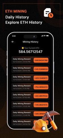 Ethereum Mining, ETH Miner Screenshot 5 of 7