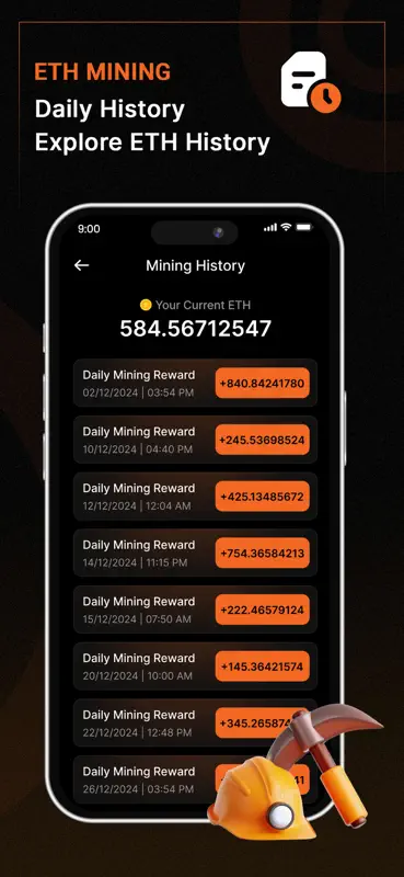 Ethereum Mining, ETH Miner screenshot 5 of 7
