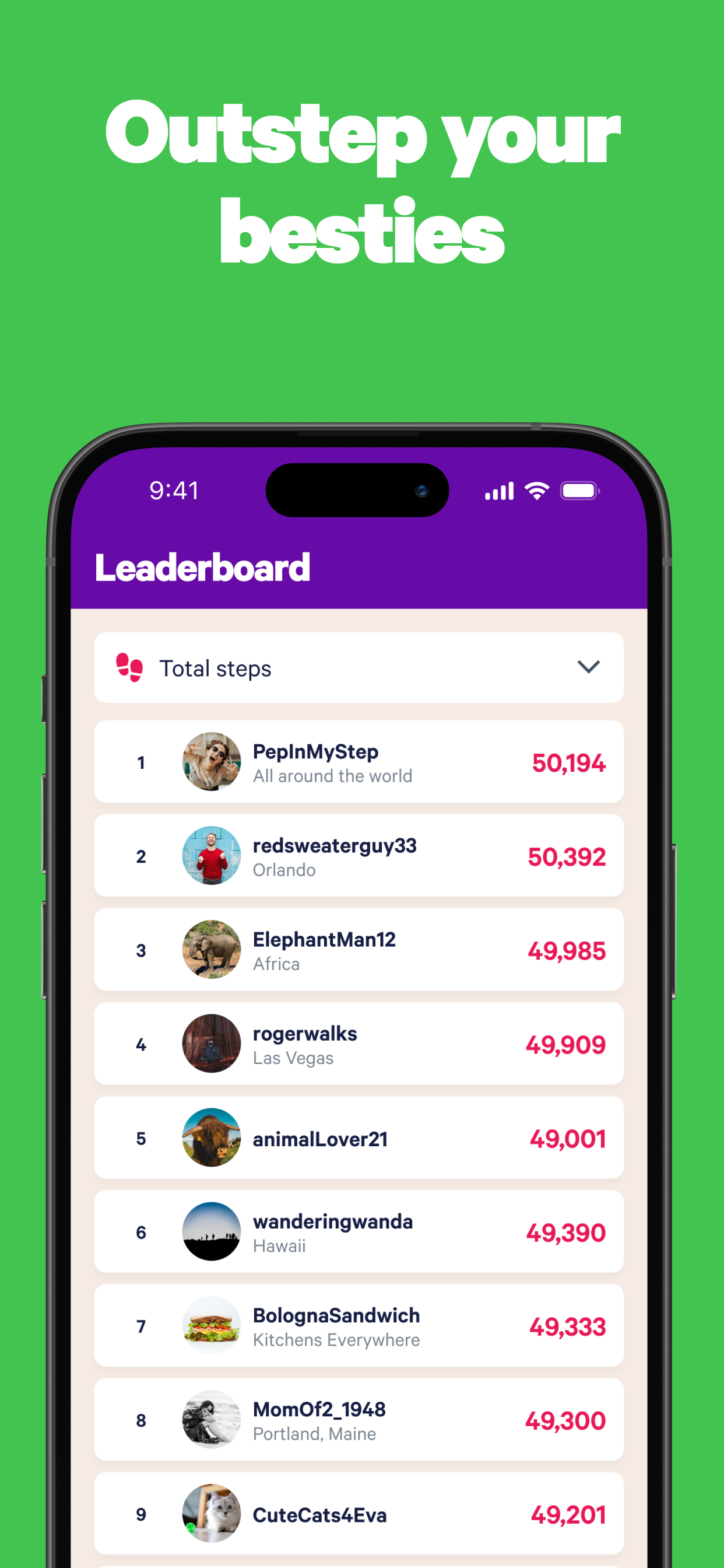 Stridekick Activity Challenges screenshot 3
