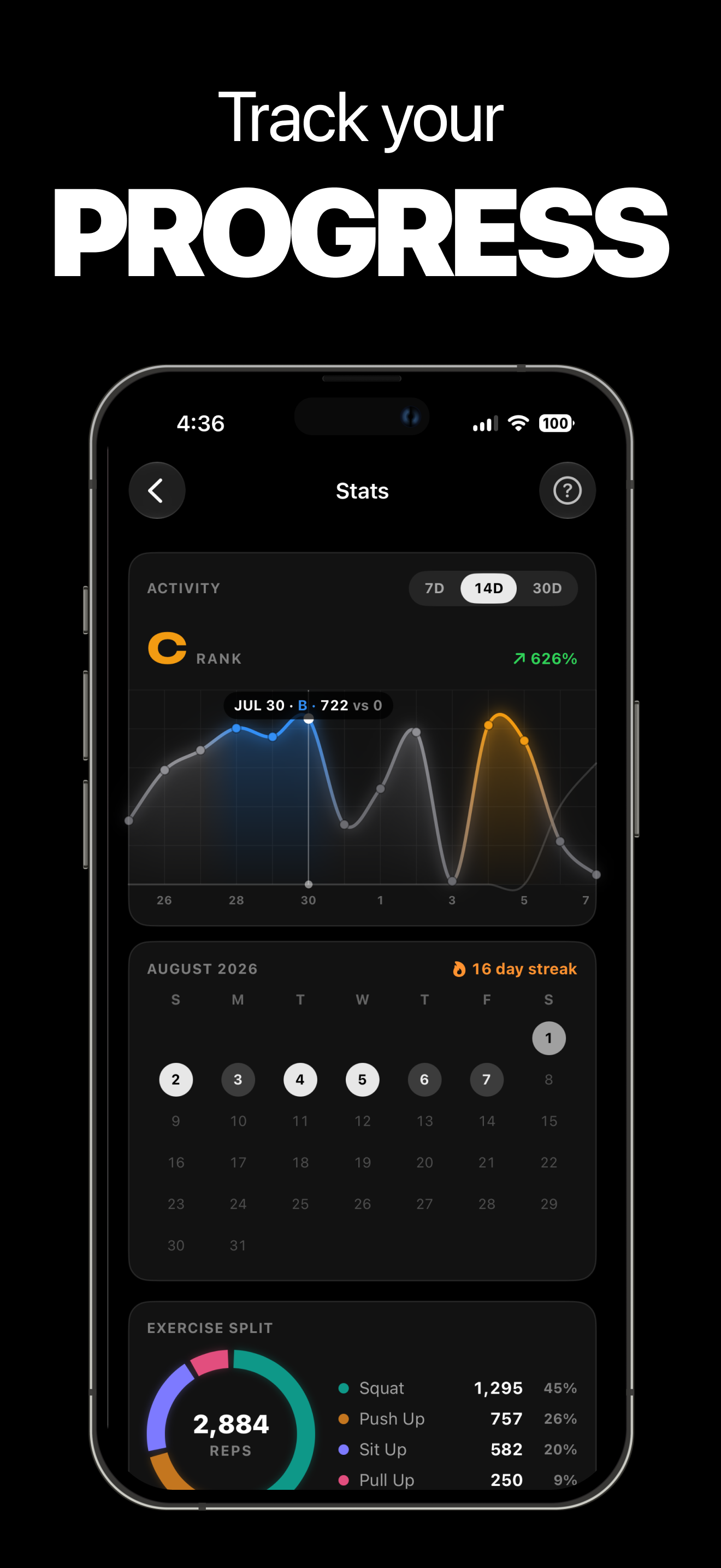 Tetsuo: Bodyweight workouts screenshot 3