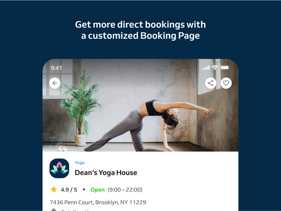 Reservio Business iPad screenshot 4 - Business app