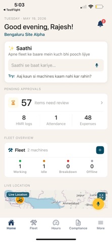 Fleet Saathi screenshot