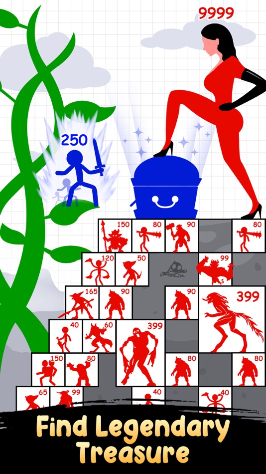 #4. Stick Hero - Tower Defense (iOS) โดย: CTC Technology Limited