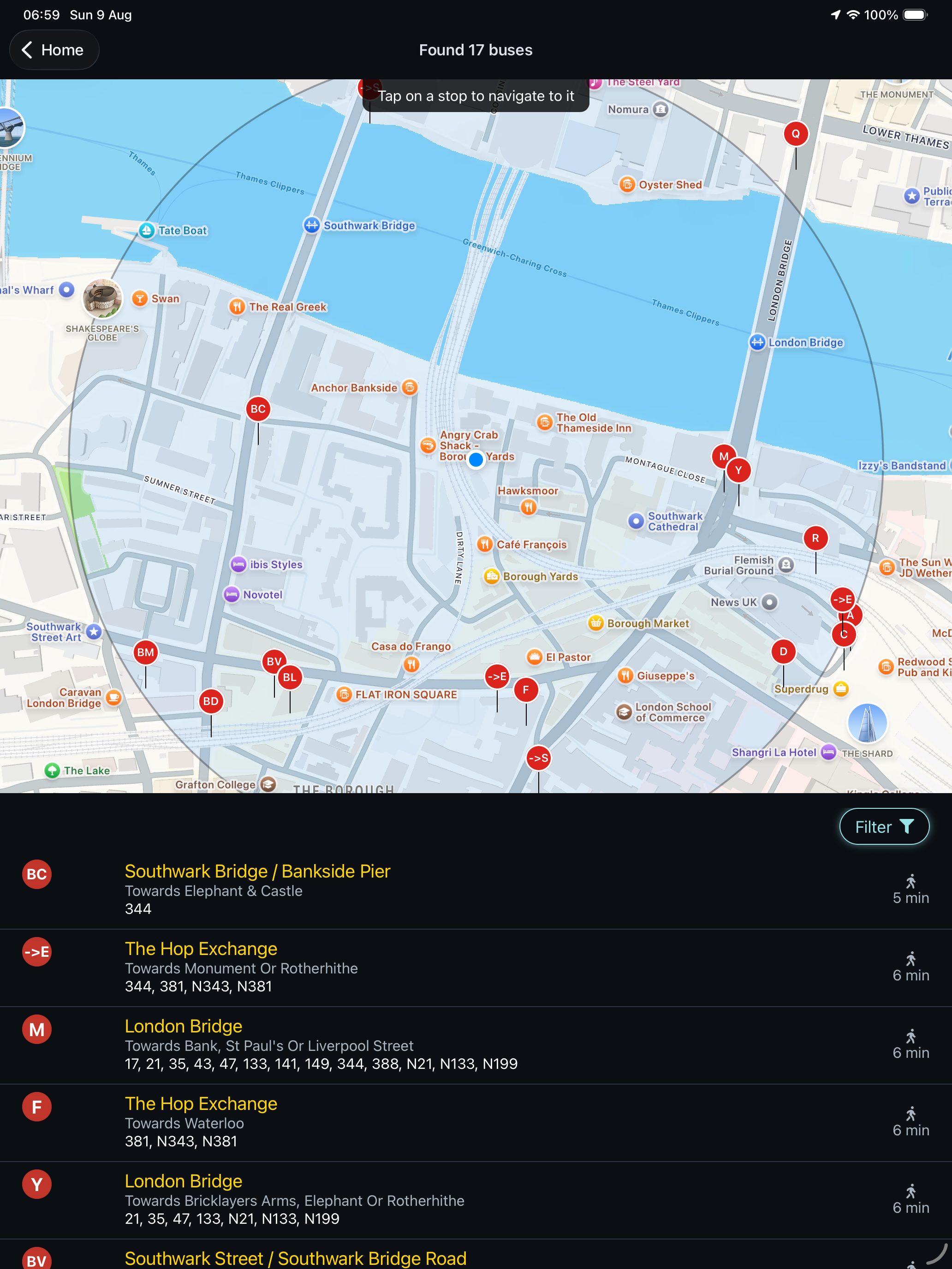BusDue - Live bus arrival time screenshot 7