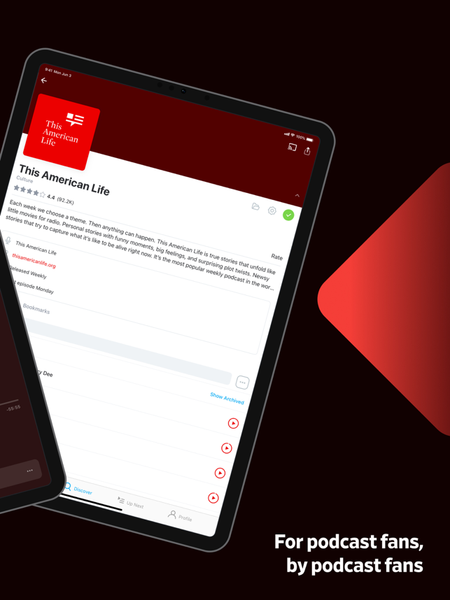 ‎Pocket Casts: Podcast Player Screenshot
