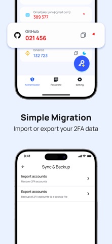 2FA Authenticator & Encryption Screenshot 5 of 6