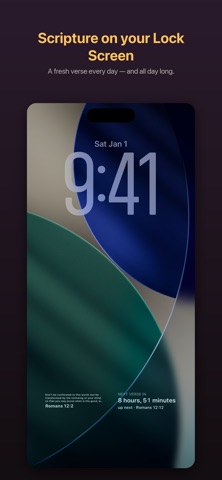 Lock Bible iPhone screenshot