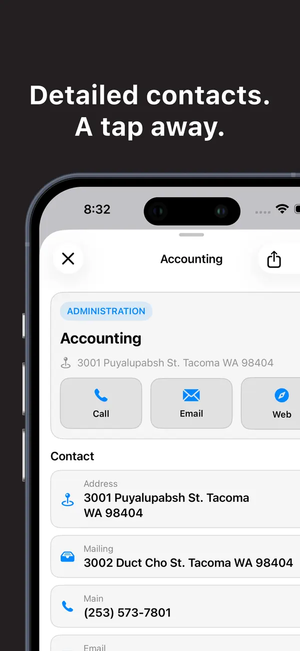 #3. Puyallup Tribe Directory (iOS) Ved: Miguel Douglas
