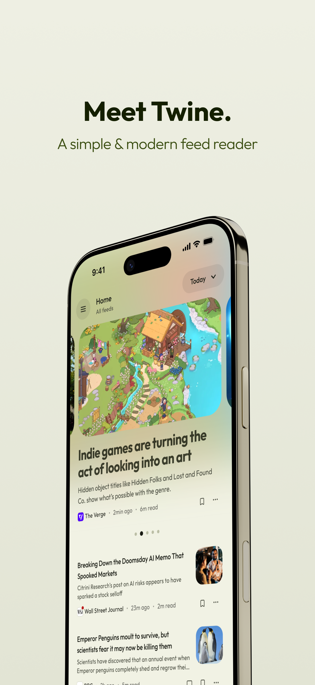 Twine: Smart RSS & News Reader