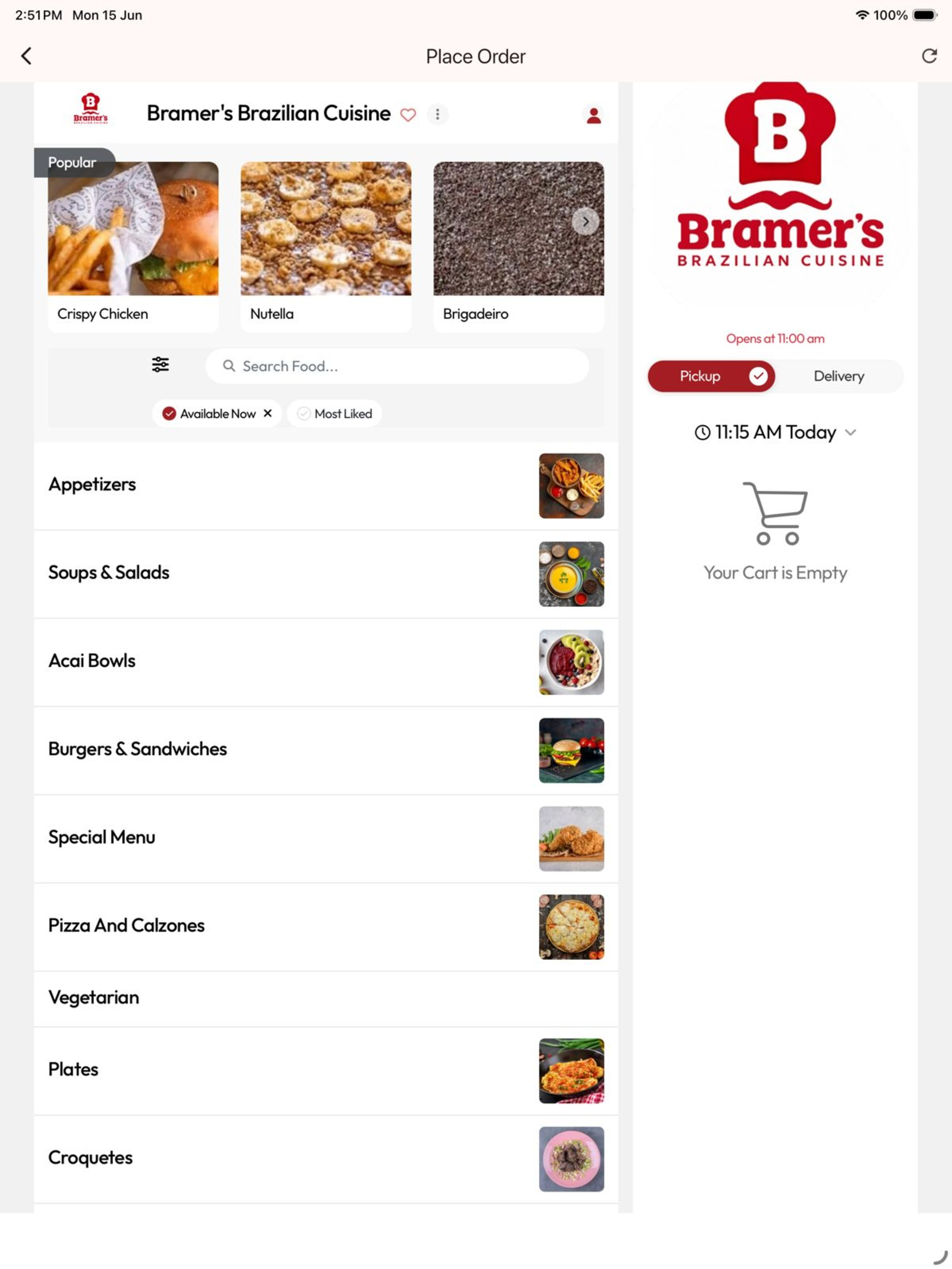 Bramer's Brazilian Cuisine screenshot 16