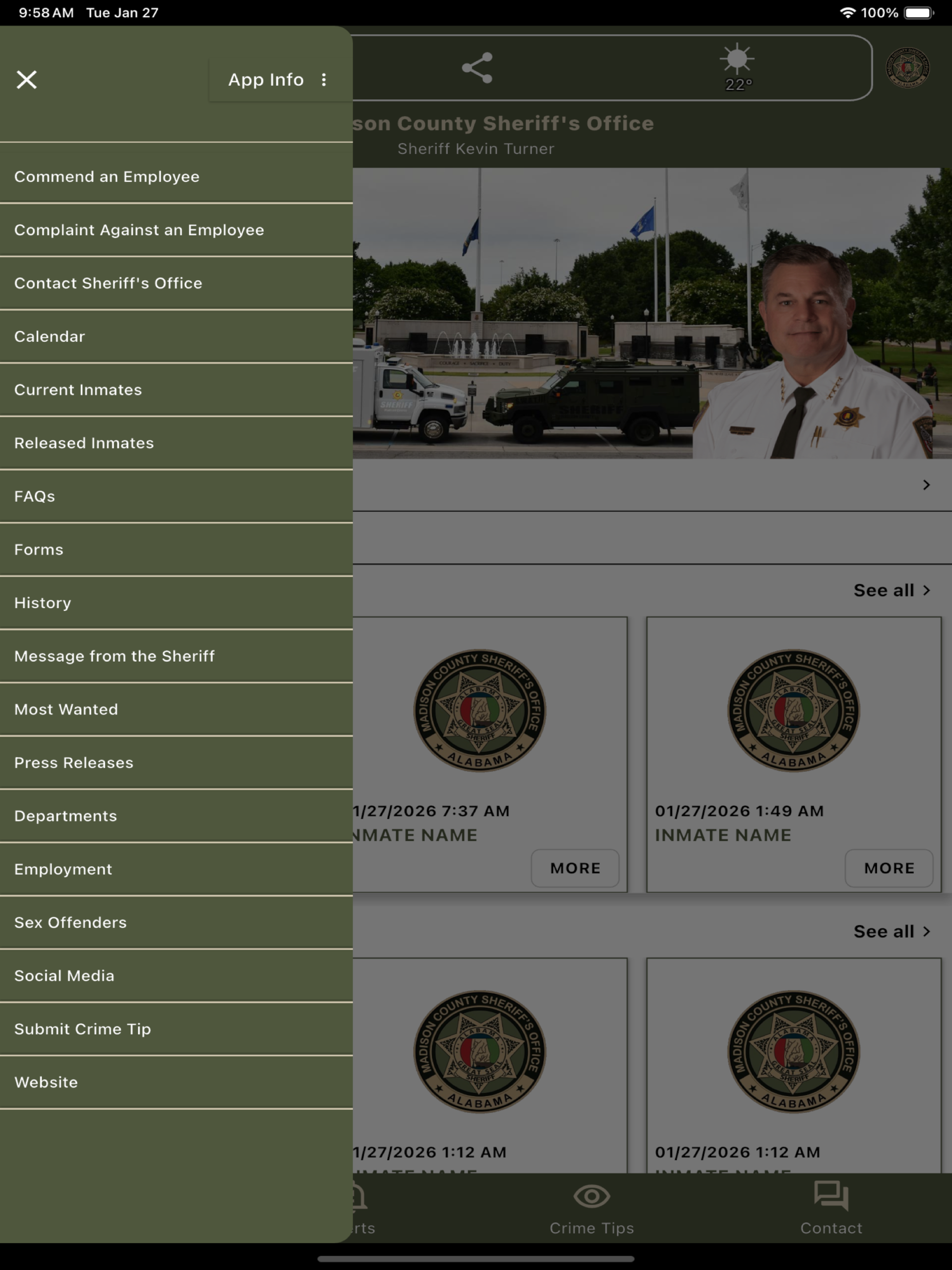 Madison County Sheriff Alabama screenshot 7