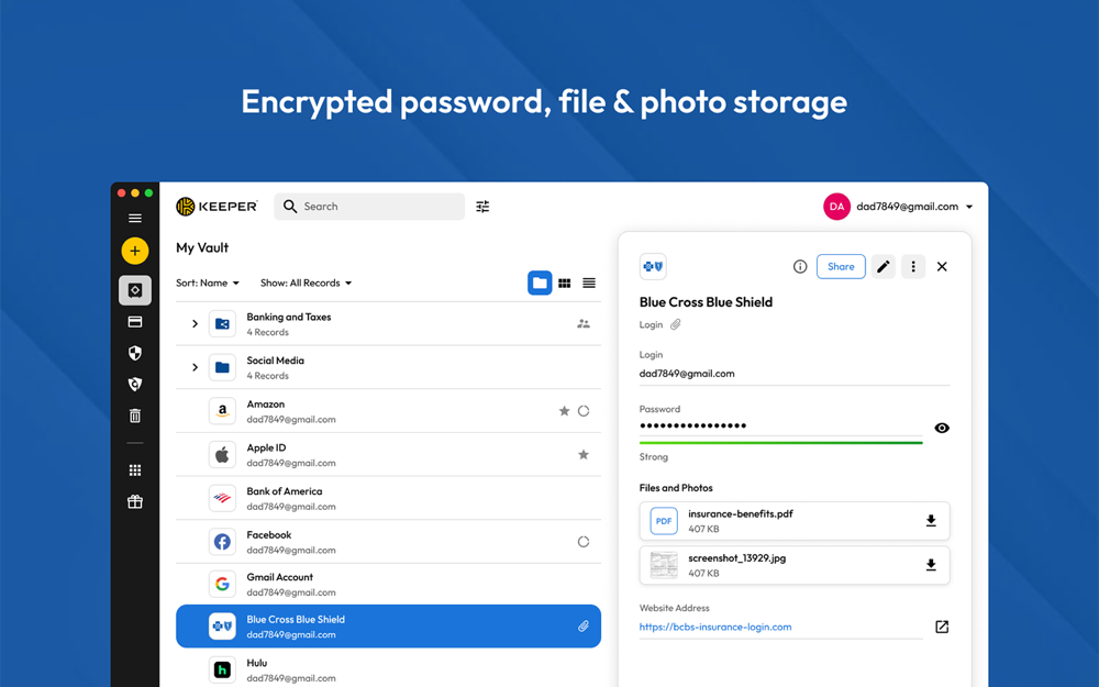 Keeper Password Manager screenshot 2