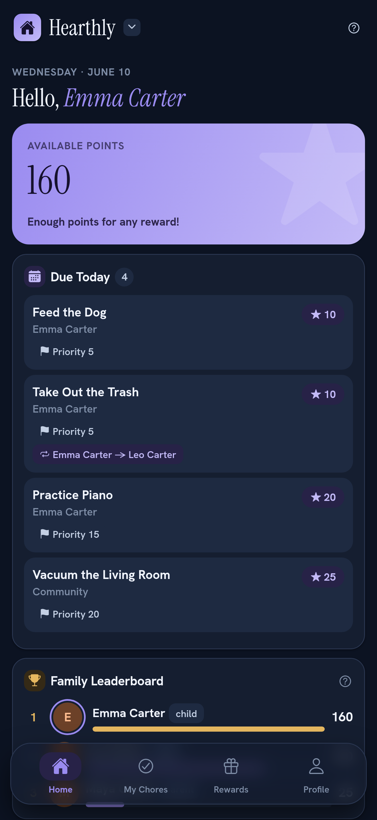 Hearthly Chores & More