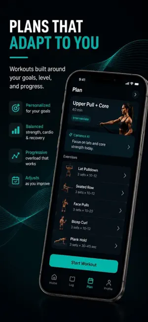 Cadence AI Fitness Coach screenshot 1