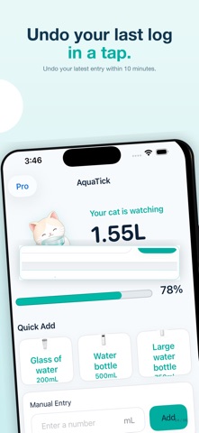 AquaTick Water Tracker Screenshot 4 of 6