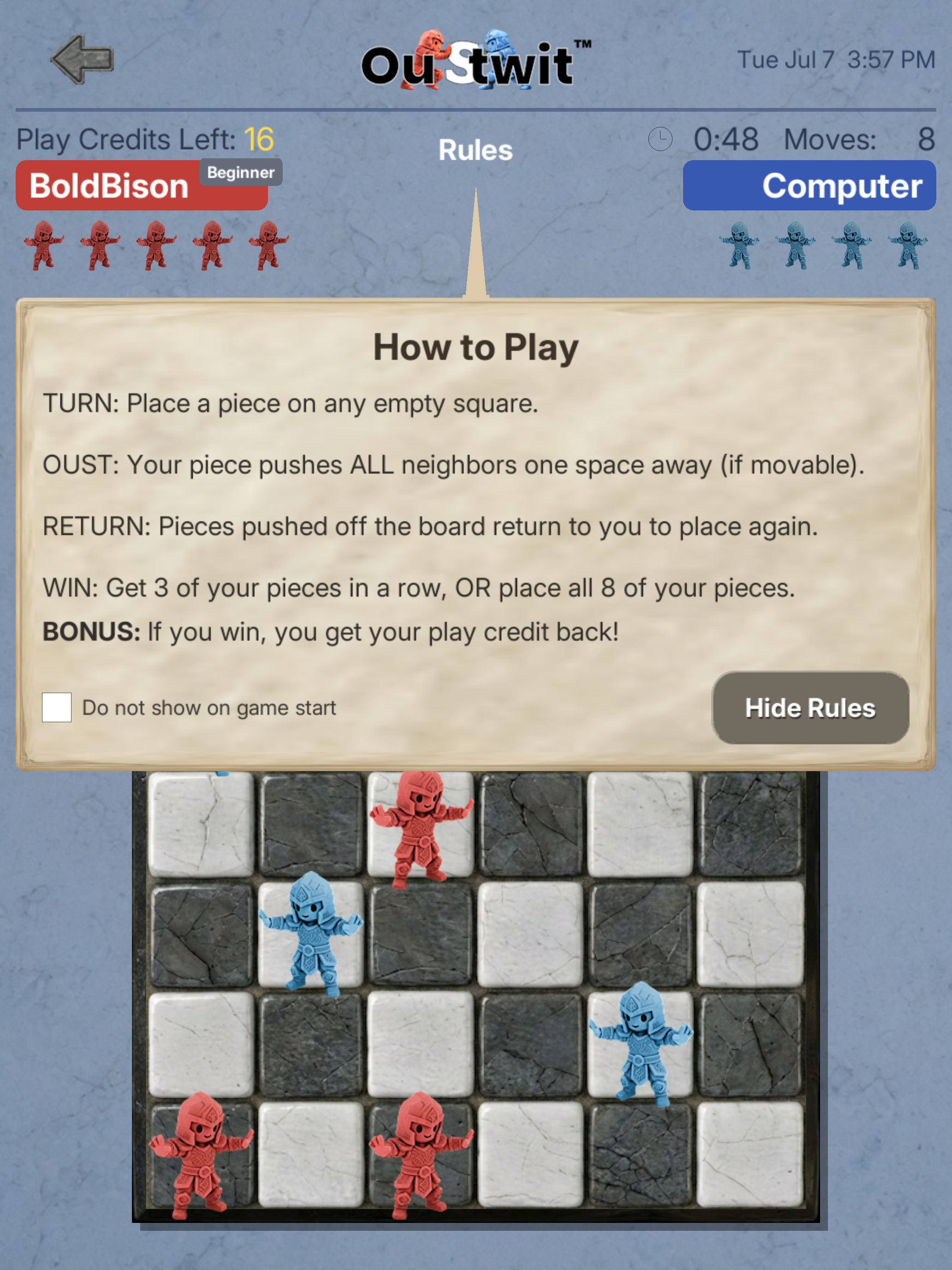 Oustwit screenshot 9