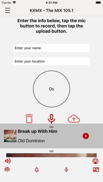 KXMX-The Mix 105.1 Screenshot