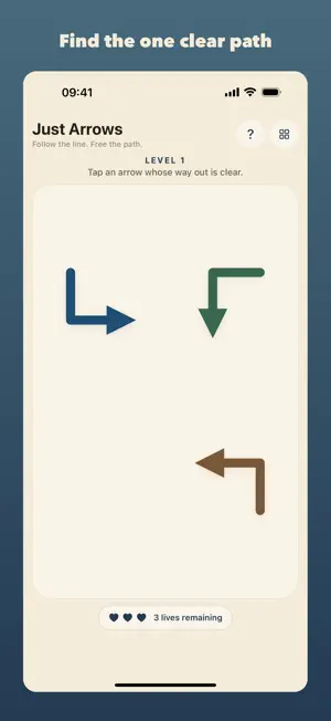 Just Arrows: Logic Puzzle screenshot 1