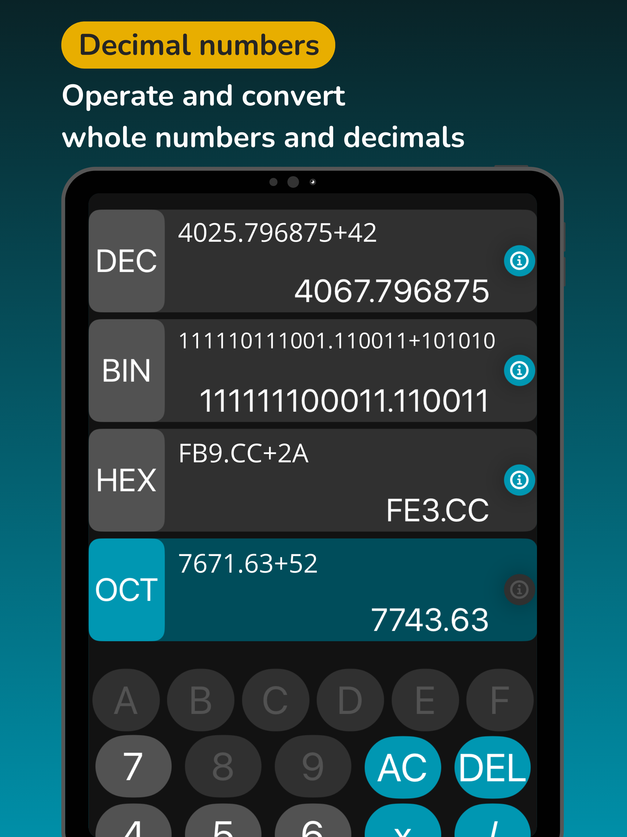 Converter Binary Calculator