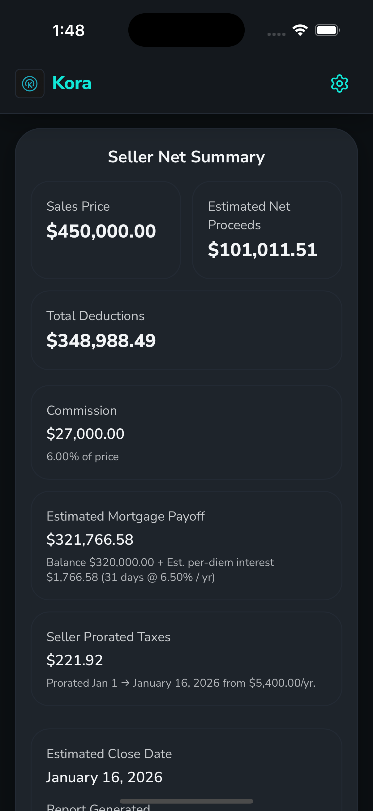 Kora Real Estate Intelligence screenshot 5