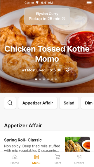App screenshot