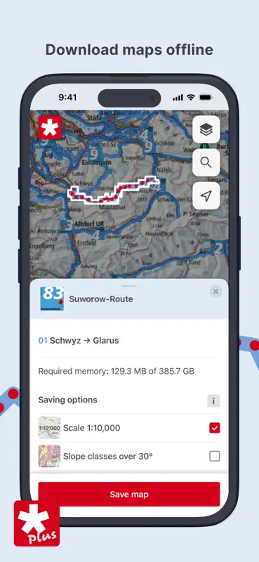 SchweizMobil screenshot 4 of 10