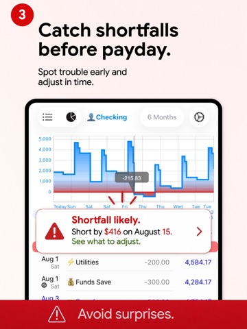 Foreseenly™ CashFlow iPad screenshot