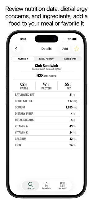 Nutrition - Univ. of Oregon screenshot 3