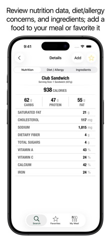Nutrition - Univ. of Oregon screenshot