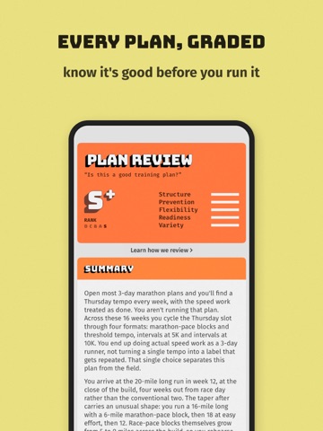 Buena Vida: Run & Nutrition iPad screenshot