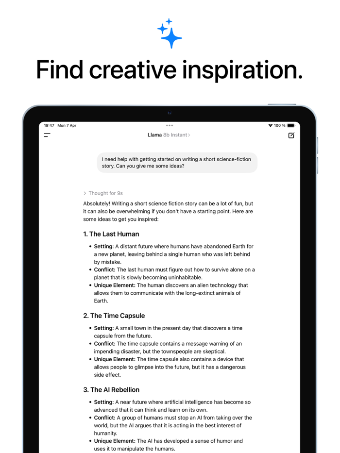 Local AI Chat - pocket