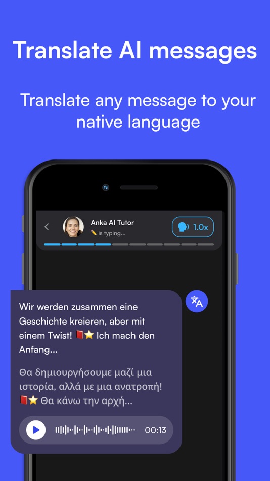 #8. Heylama - AI Language Learning (iOS) Bởi: Heylama company