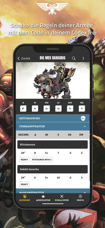 Warhammer 40,000: The App screenshot 2 of 4