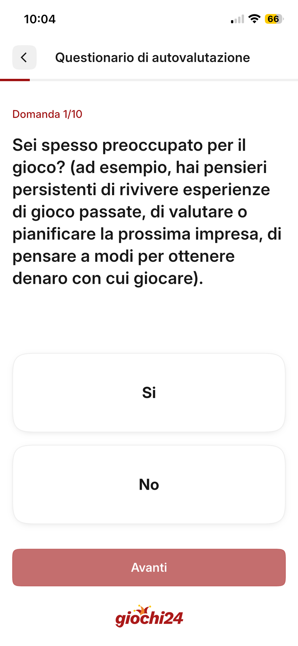 Gioco Responsabile